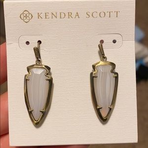 NWT Kendra Scott Katelyn brass earrings